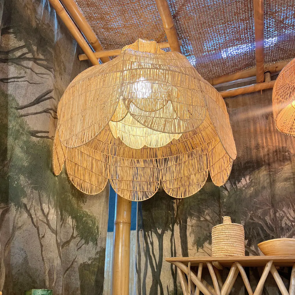 SACHA - Suspension en raphia