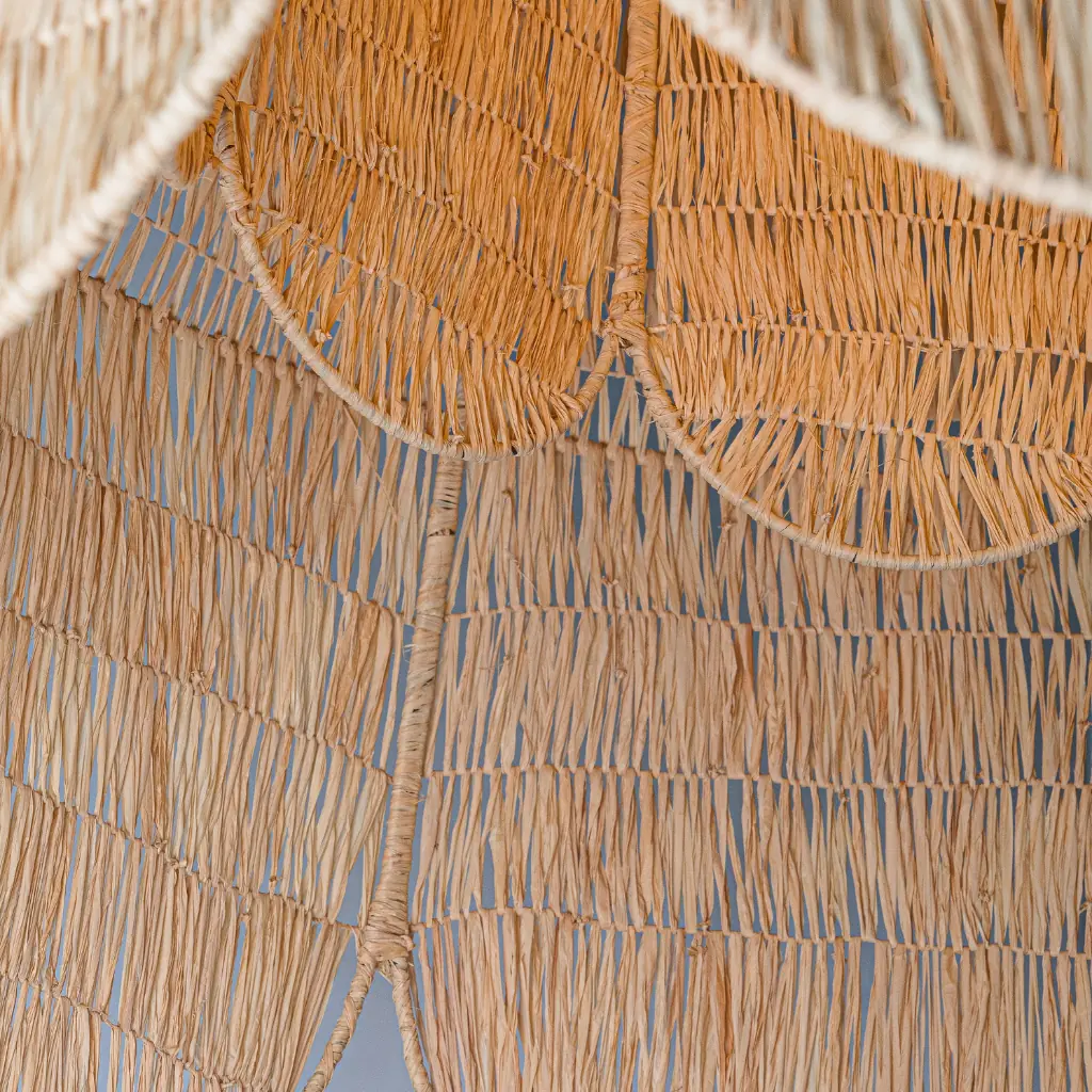SACHA - Suspension en raphia