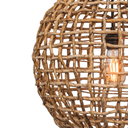 SNOOP - Suspension en feuille de bananier ronde D43*H43cm