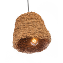 TALA - Suspension conique en fibre de coco D22 H20cm Taille S