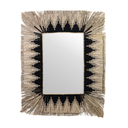 TALIA - Miroir rectangle en jonc tressage 100*80