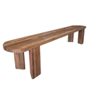 TICO - Banc en teck recyclé 220x40x45x4cm