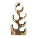 VINO - PORTE BOUTEILLE en bois de suar NATUREL L28*l19*H52cm