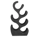 VINO - PORTE BOUTEILLE en bois de suar NOIR L28*l19*H52cm