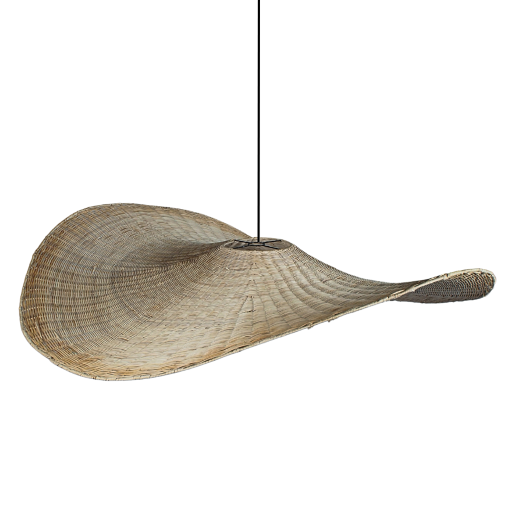 VOLTIGE - Suspension XXL en rotin D130 H30cm