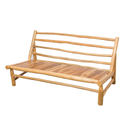 YAGO - Banquette en teck avec coussin outdoor L140*l79*H75cm