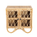 YOGY - Petit console en rotin L60xl35xh60cm