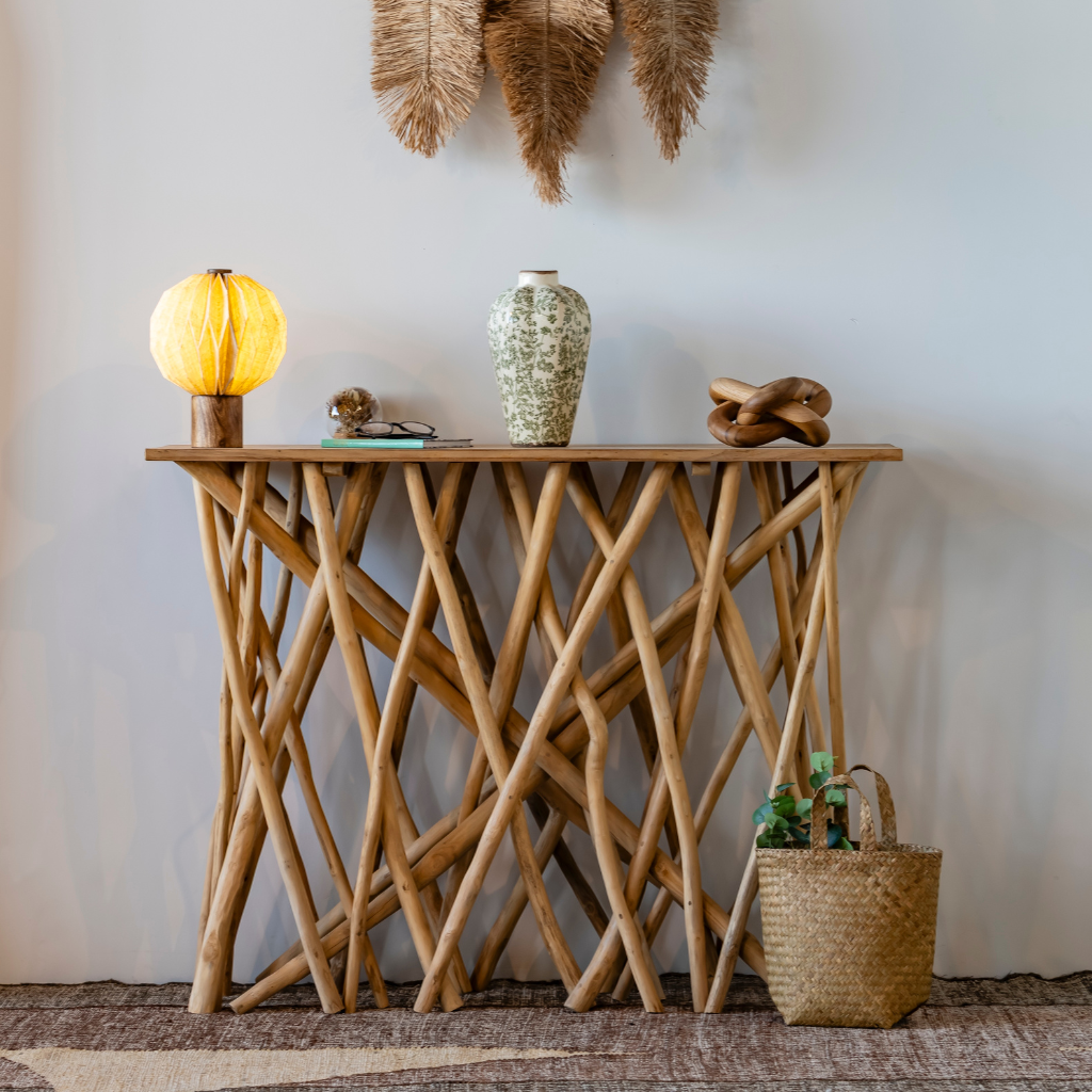 CÉRÈS - Petite lampe à poser ronde en lin et bois de manguier (8).webp