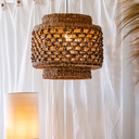 TINA - Suspension en feuilles de bananier  D53*H45cm