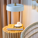 MICHELE TAILLE M- Suspension en terre cuite Blanche  D29cm H6,5cm