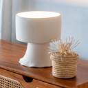 ONDA - Lampe à poser en terre cuite blanche