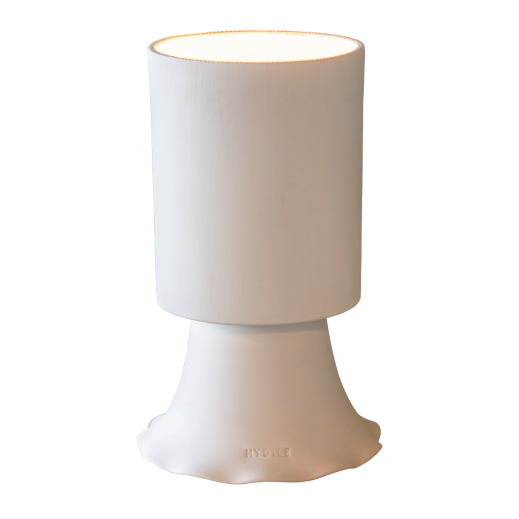 PAULA - lampe à poser en terre cuite blanche