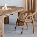 ANTA chaise naturel en teck