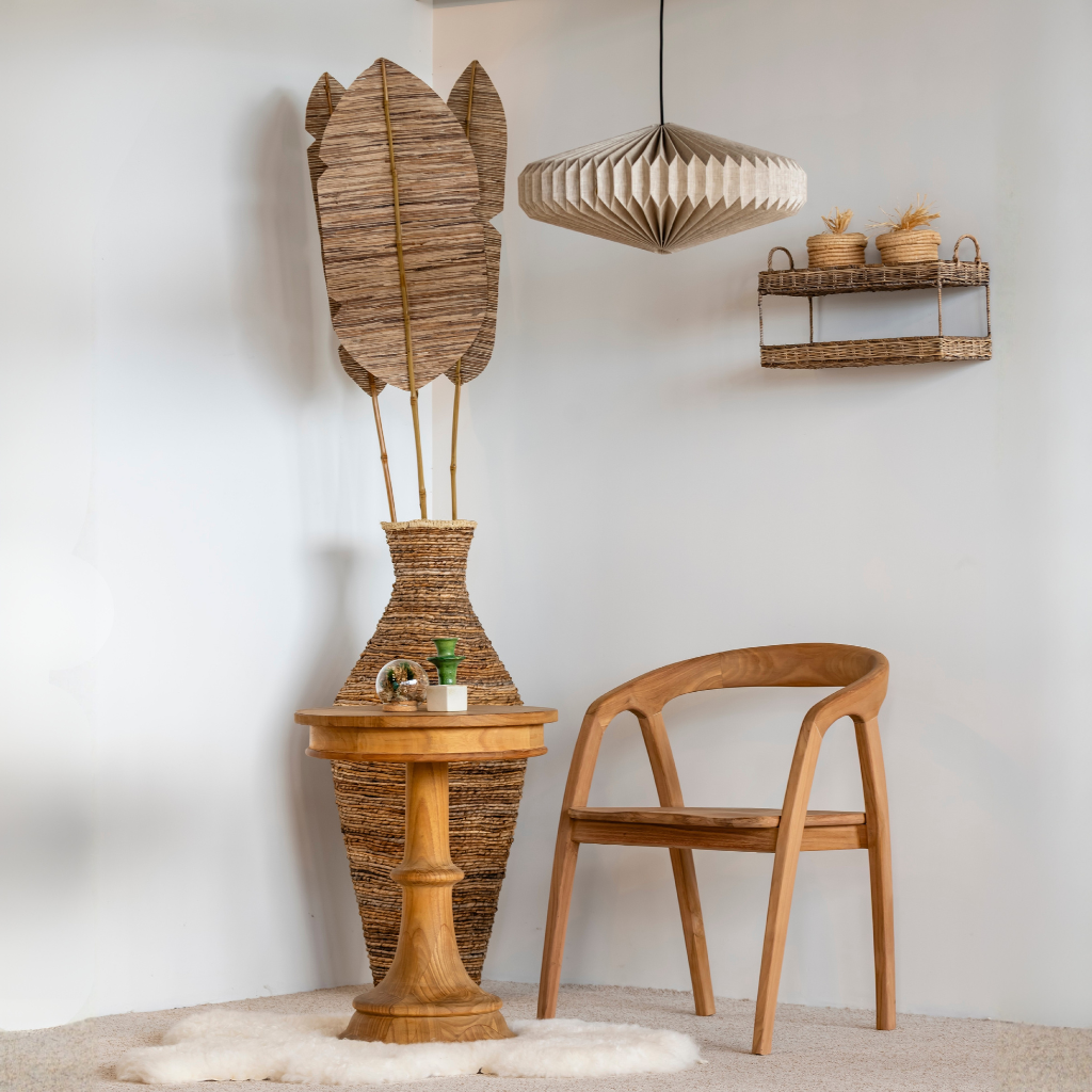 ANTA chaise naturel en teck