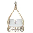 CACHETTE - Assise en rotin L120xl78xH160cm