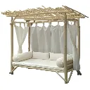 BORA BORA - Banquette en teck