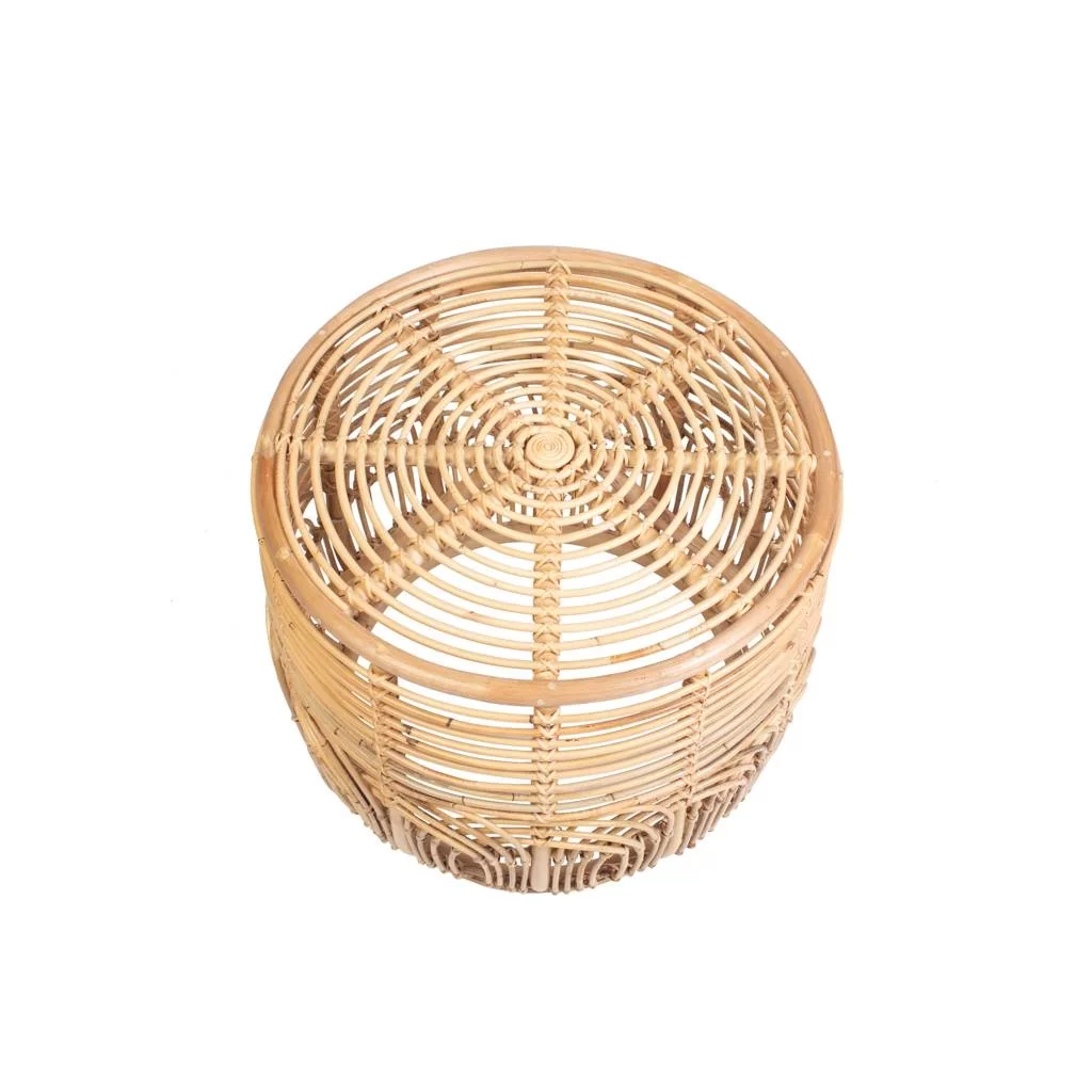 Keira - table basse en rotin ronde  D60xh50cm