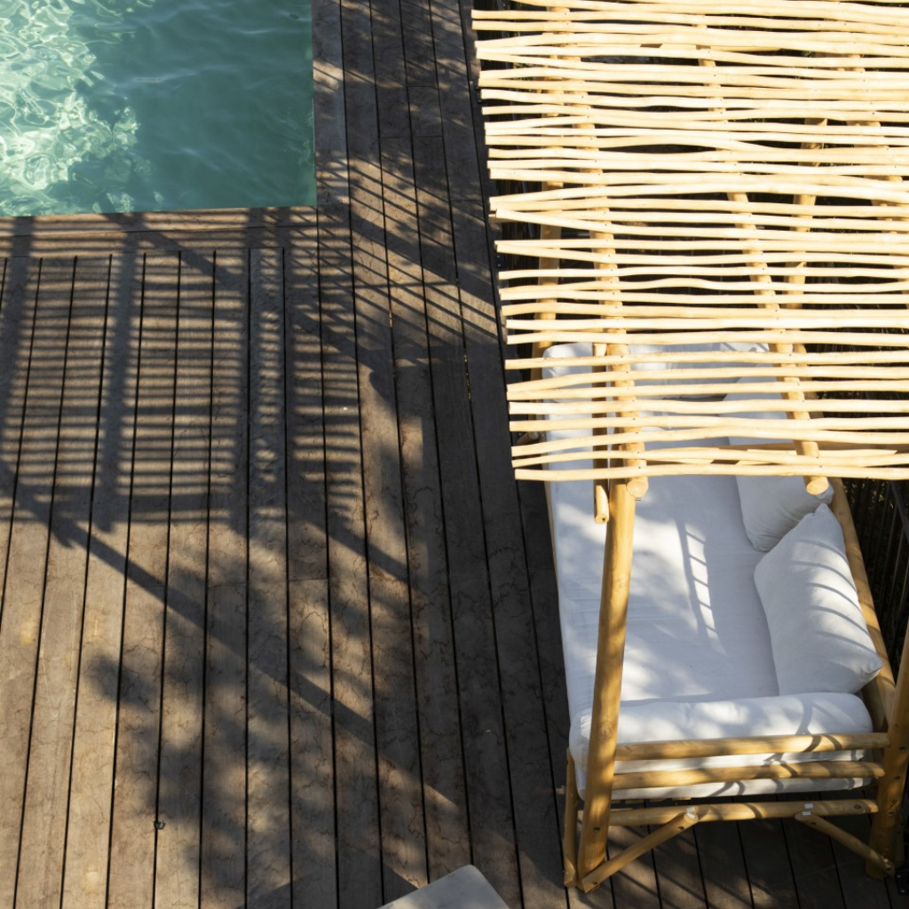 BORA BORA - Banquette en teck