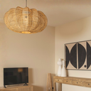 FRUIT NAT - Suspension fruit en rotin  D100cm H47cm