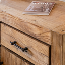 HECTOR - Meuble en teck recyclé 2 portes