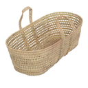 BALOU - Couffin tressé en feuilles naturelles doum