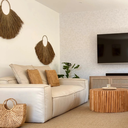 ALINE - Collier décoratif en raphia