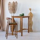 PALM TREE S - objet décoratif tressé en bambou