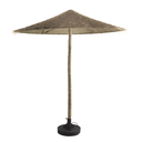 OMBRA - Parasol avec support en doum et pieds métallique