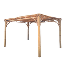 Pergola en bambou 3x4m