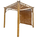 PERGOLA 3x3 avec ombrière en fibre de coco