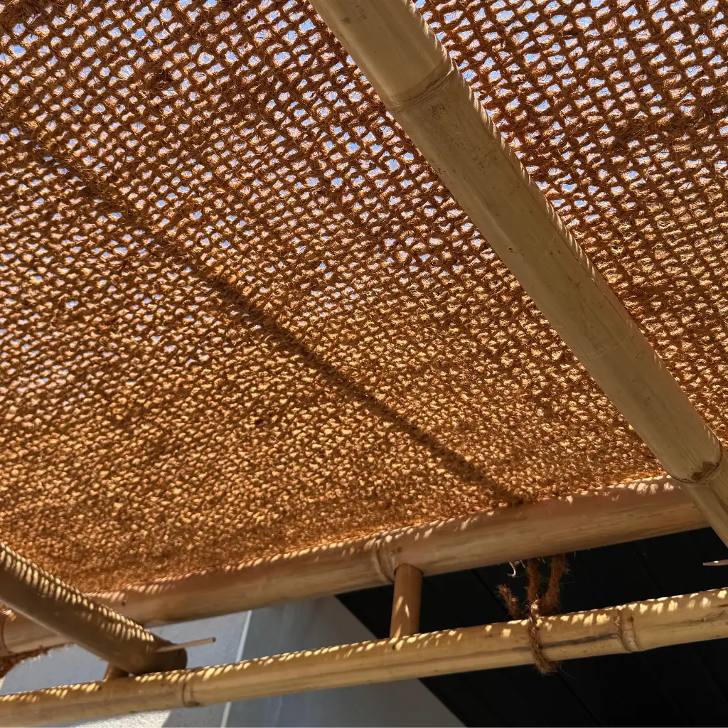 Pergola en bambou 3x4m