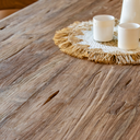 VASCO M - Table rectangle en teck recyclé