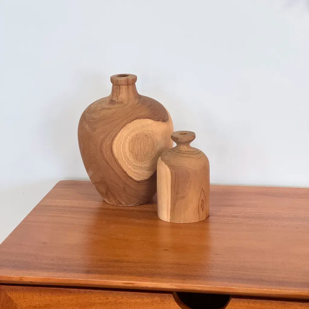 SEVE - Mini objet en teck