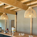 KUBA XL - Suspension en rotin