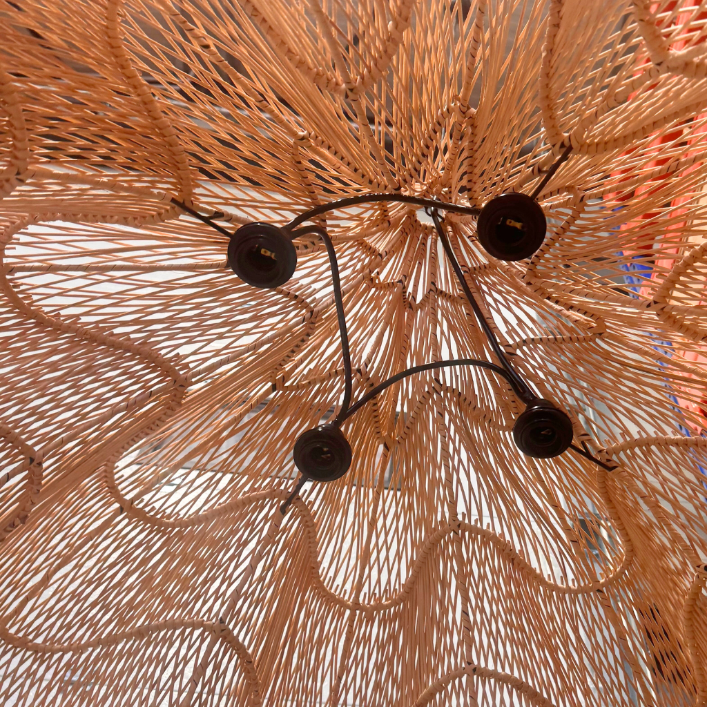 PACO M - Suspension en rotin