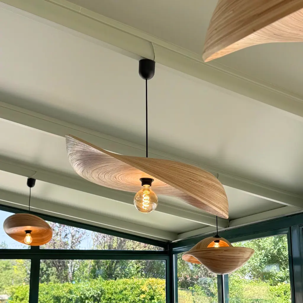 DIAH - Suspension en bambou D70cm