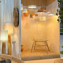 LOUK - Petit banc déco en rotin