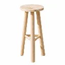 GILLI - Tabouret de bar en teck