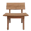 fauteuil en teck - mobilier pour professionnels - chr