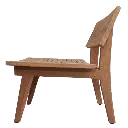 fauteuil en teck - hydile