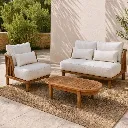 table basse en teck - hydile