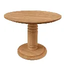 BLOOM - Table ronde en teck