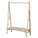 BILLOU - Grand portant en bois  de teck