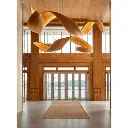 LYS - Suspension XXL en bambou avec led