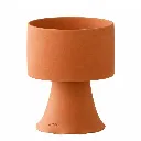 ONDA - Lampe à poser en terre cuite ocre