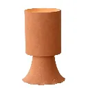 PAULA - Lampe à poser en terre cuite ocre