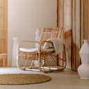 ALBANE - Fauteuil en rotin 60*80*60cm