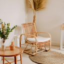 ALBANE - Fauteuil en rotin 60*80*60cm