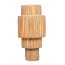 BEN - Applique en raphia L25xl25xh52 cm