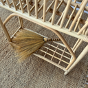 CHARLOTTE - Jardinière en rotin L65xl24xH74cm